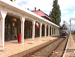 railway station of Curtici